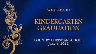 Kindergarten Graduation | Country Christian School
