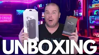 Official Asus ROG Ally Case and Asus 65W Charging HDMI Dock Unboxing