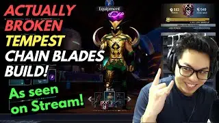 ACTUALLY BROKEN - Dauntless Tempest Chain Blade Build for End Game -  Patch 1.10.3.