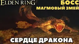 Elden Ring - Босс Магмовый змей(Magma Wyrm). Получаю Сердце Дракона!