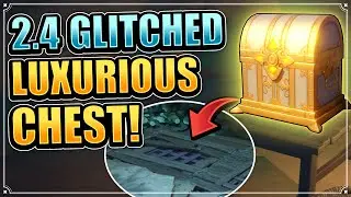 2.4 NEW GLITCHED LUXURIOUS Chest under the Sacred Sakura Tree! (FREE PRIMOGEMS!) Genshin Impact