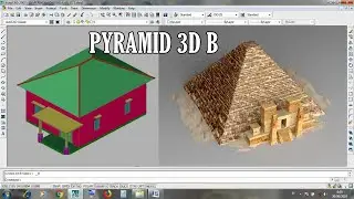 488 PYRAMID UKURAN 3D AUTOCAD