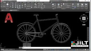 Autocad 2d - Bicycle  (Basic to advance level  )