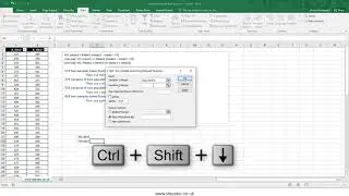 Test of hypothesis  in Excel data analysis add in