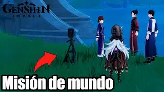 3 Novatos y 1 Kinógrafo || Misión de mundo - Fontaine || Genshin Impact