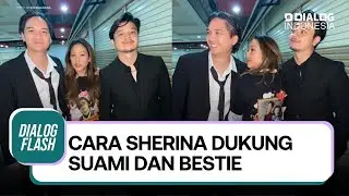 Potret Sherina Munaf Dukung Sang Suami dan Derby Romero di Bahkan Voli, Kausnya Curi Perhatian Warga