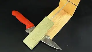 Amazing ways to sharpen a knife to razor sharpness