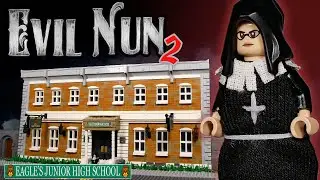 LEGO Самоделка Evil Nun 2 - Школа Орла / LEGO MOC - Eagles Junior High School