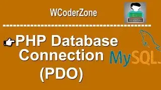 php database connection tutorial (PDO) #3