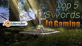 Top 5 Swords In Gaming - A Blender Animation