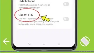 What is Use WiFi 6 in Hotspot Setting | Use WiFi 6 kya hota hai Oneplus Nord CE 3