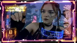 ASMR Cyberpunk 🌐 Friend fixes your System Error (rain, visual triggers, hand movements)