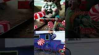 Scary Thomas Train vs Cursed Thomas The Tank Engine.EXE in CANDY LAND