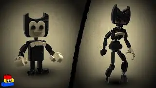 How to make Bendy and the Ink Demon out of LEGO [Bendy and the Ink Machine / BATIM]