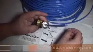 Обогрев труб саморегулирующимся кабелем Elektra Selftec DW