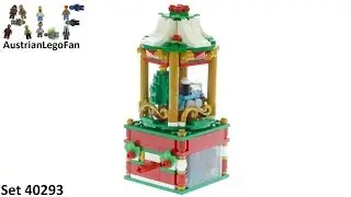 Lego 40293 Christmas Carousel - Lego Speed Build Review