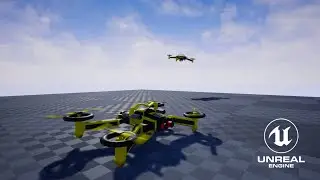 Drone animation Unreal Engine 4