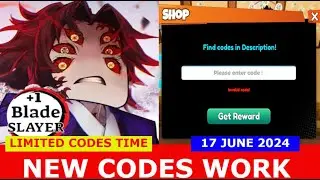 *NEW CODES* 😤[Breath]😤 +1 Blade Slayer [UPD] ROBLOX | LIMITED CODES TIME | JUNE 17, 2024