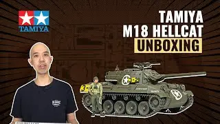 Tamiya Plastic Model Kit | 1/35 M18 Hellcat Unboxing | #askHearns