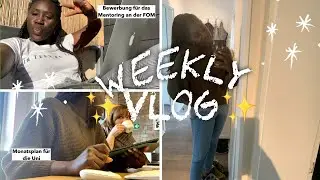 WEEKLY VLOG✨ I AUSMISTEN, MONATSPLAN FÜR DIE UNI & MENTORING-PRORAMM AN DER FOM ▹Simplyflorence x