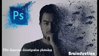 Photoshop disintegration dispersion effect tutorial