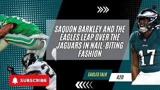 Saquon Barkley and the Eagles LEAP over the Jaguars in nail-biting fashion