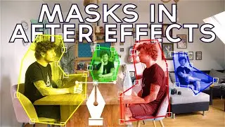 How to MASK and ROTOSCOPE in After Effects - Learn everything about masks (easy beginner tutorial)