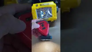 Interesting building light Milwaukee 3267-20 and DeWALT DCL077 