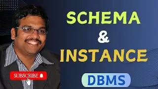 SCHEMA AND INSTANCE IN DBMS || TYPES OF SCHEMA IN DBMS || DATABASE MANAGEMENT SYSTEM