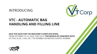 VTC AUTOMATIC BAG HANDLING AND FILLING LINE #packaging #manufacturing