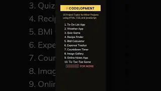 HTML, CSS, JavaScript Projects for Beginners: JavaScript Projects for Beginners - 