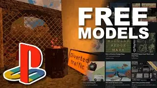 How to quickly find FREE PS1 low poly models for your game!