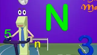 Learn the Letter N - 360° 3D VR Animated Kids Video