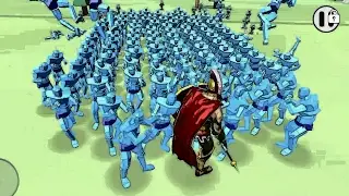 1 Spartan vs 120 man who wins? Epic battle simulator 2