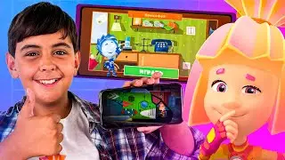 Поиграем с фиксиками! Прохождение компьютерных игр «Фиксики. Квест» и «Мастера на вертолетах» 📲