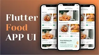 Food App UI - Flutter - Speed Code