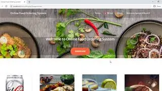 Online Food ordering System Demo