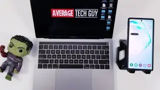 Galaxy Note 10+ on MacBook Pro.. [Samsung DeX on MacOs]