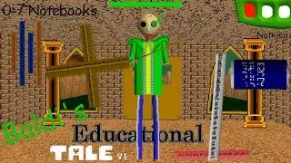 Baldis Educational Tale: Baldis Wants To Kill You  - Baldis Basics V1.4.1 Mod