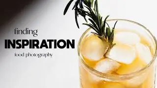 Where do I find inspiration for my food photos? 