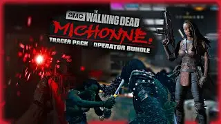 THE WALKING DEAD: MICHONNE TRACER PACK BUNDLE SHOWCASE - CALL OF DUTY MODERN WARFARE 3/WARZONE