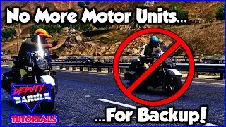 Removing Motor Unit Backups | Dangle Tutorial? | LSPDFR | GTA V