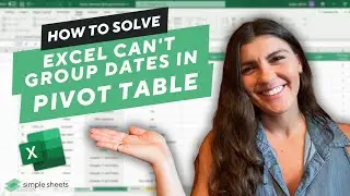 Excel Cannot Group Dates in Pivot Table? Heres How to Fix it! 🔨