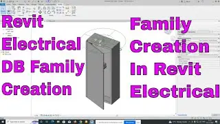 How To Create A Db Electrical Distribution Family In Revit