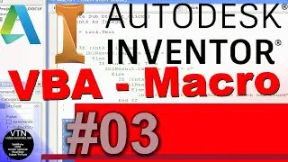 AutoDesk INVENTOR VBA 03 ( Controls )