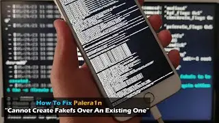 How To Fix Palera1n "Cannot Create Fakefs Over An Existing One"