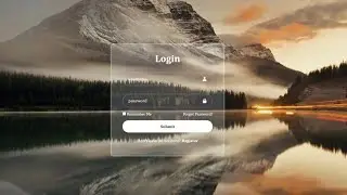 Responsive Log-in or Sign-up page using HTML or CSS | Visual Studio Code