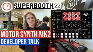 Gamechanger Audio MOTOR Synth Mk2 Developer Talk - The Mechanical, Experimental Synthesizer