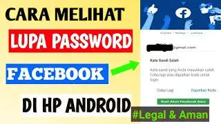 Cara Melihat Kata Sandi Facebook Yang Lupa Di Google Chrome HP Android 2021 #LupaPasswordFb