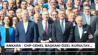 ANKARA - CHP Genel Başkanı Özel, Kurultay delegeleri ile buluştu (VİDEO EKLENDİ)